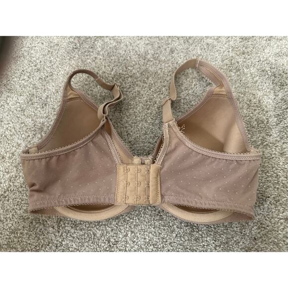 Wacoal Retro Chic Lightly Padded Lace Accents Full Coverage Bra Bundle(2), 32DD - Picture 8 of 14